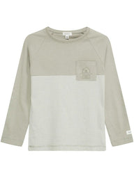 Top with stripes and pocket