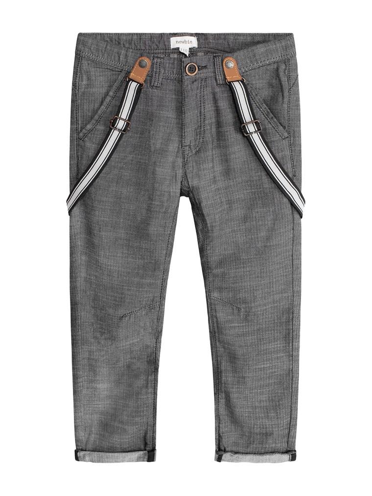 Chinos with braces