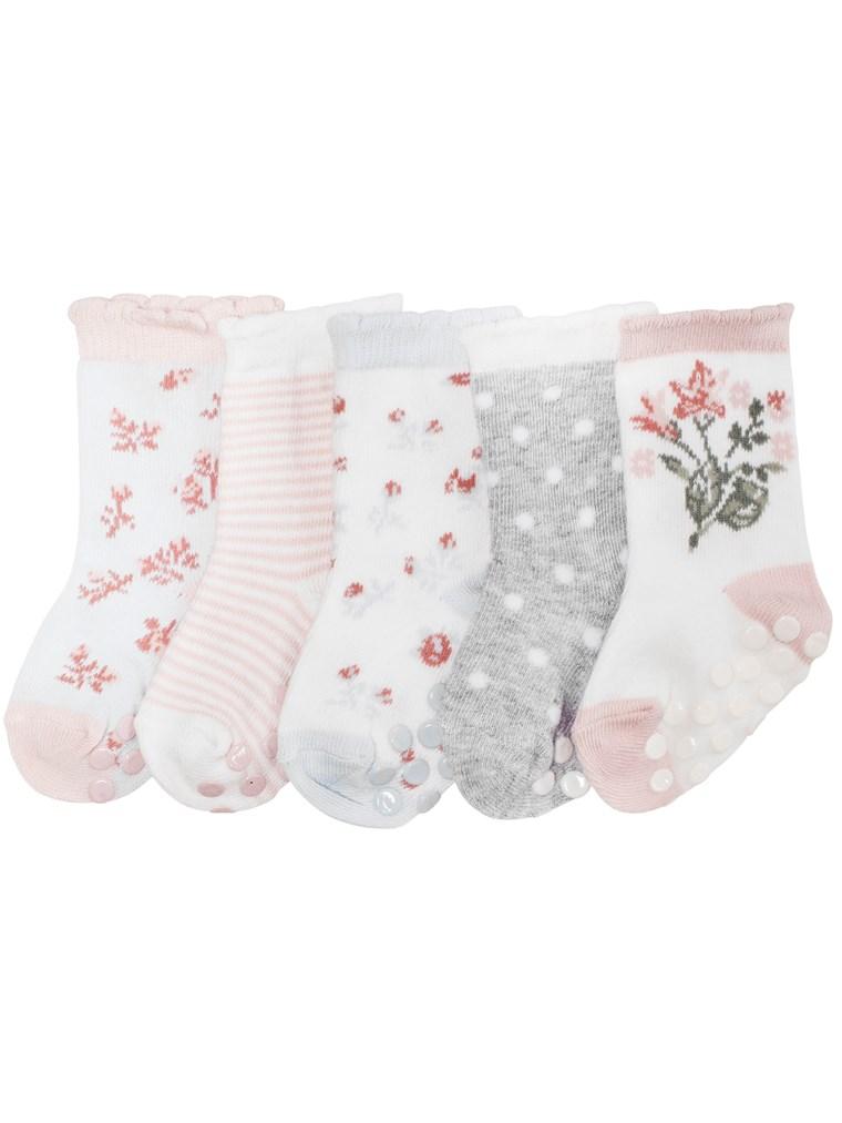 Floral pattern socks
