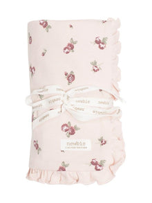 Blanket with floral print