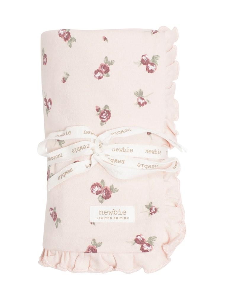 Blanket with floral print
