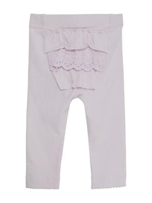 Baby leggings with ruffles