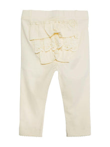 Baby leggings with ruffles