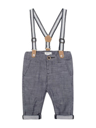 Baby chinos with braces