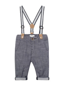 Baby chinos with braces
