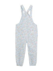 Dungarees with floral print