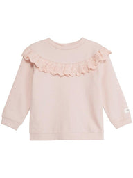 Baby jumper with ruffles
