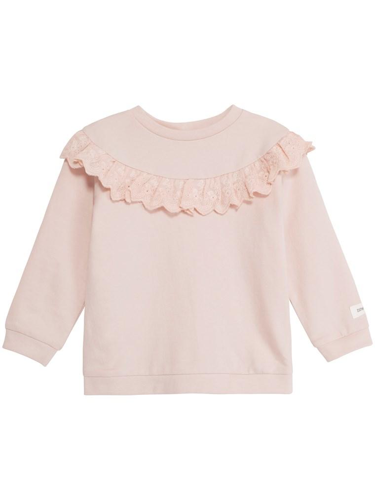 Baby jumper with ruffles