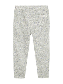 Leggings floral print newbie green organic cotton