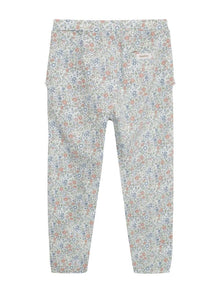 Sweatpants with floral print