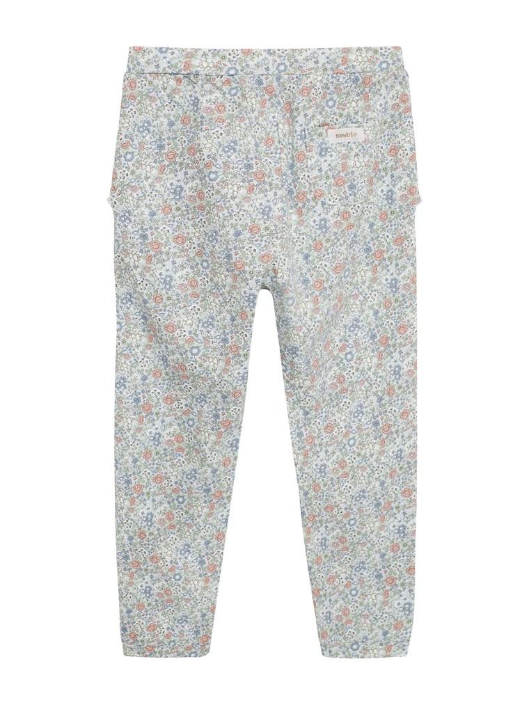 Sweatpants with floral print