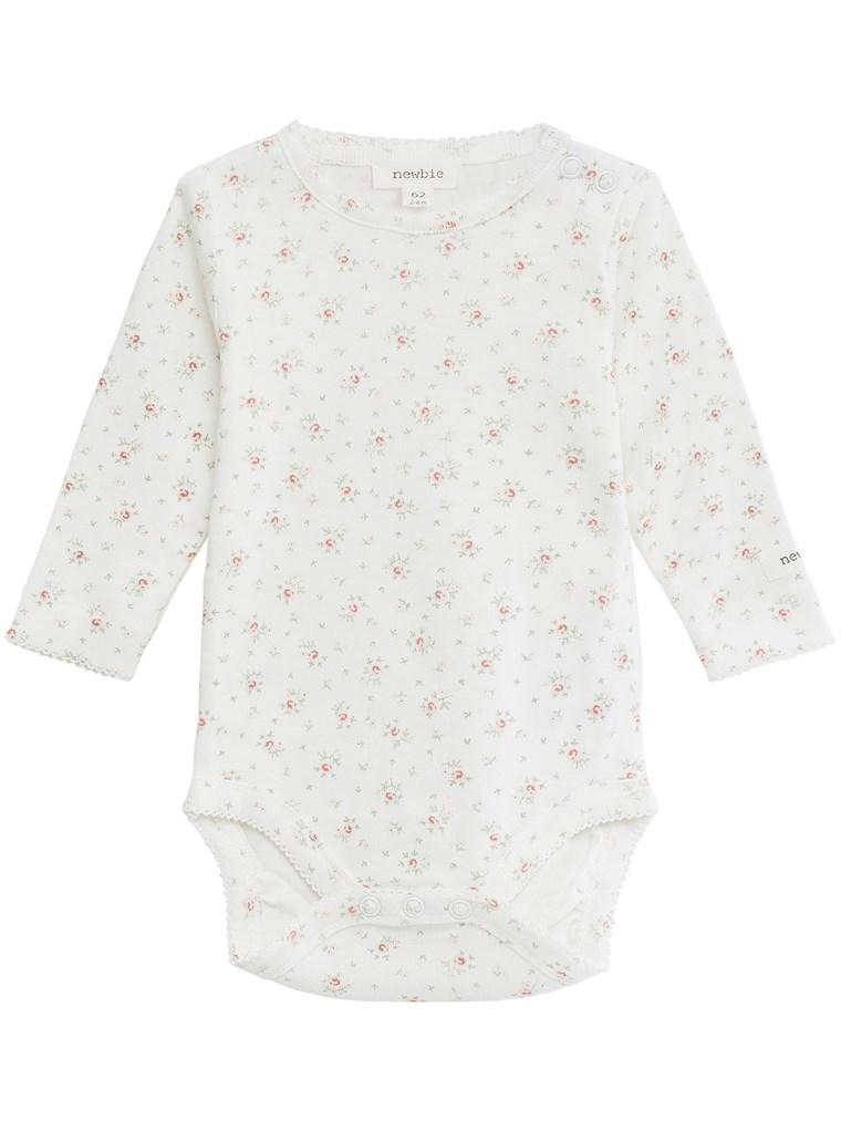 Body with floral pattern