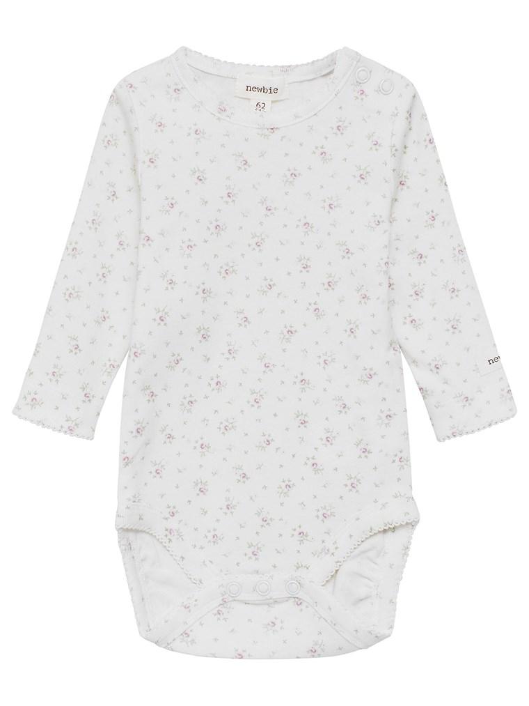 Body with floral pattern