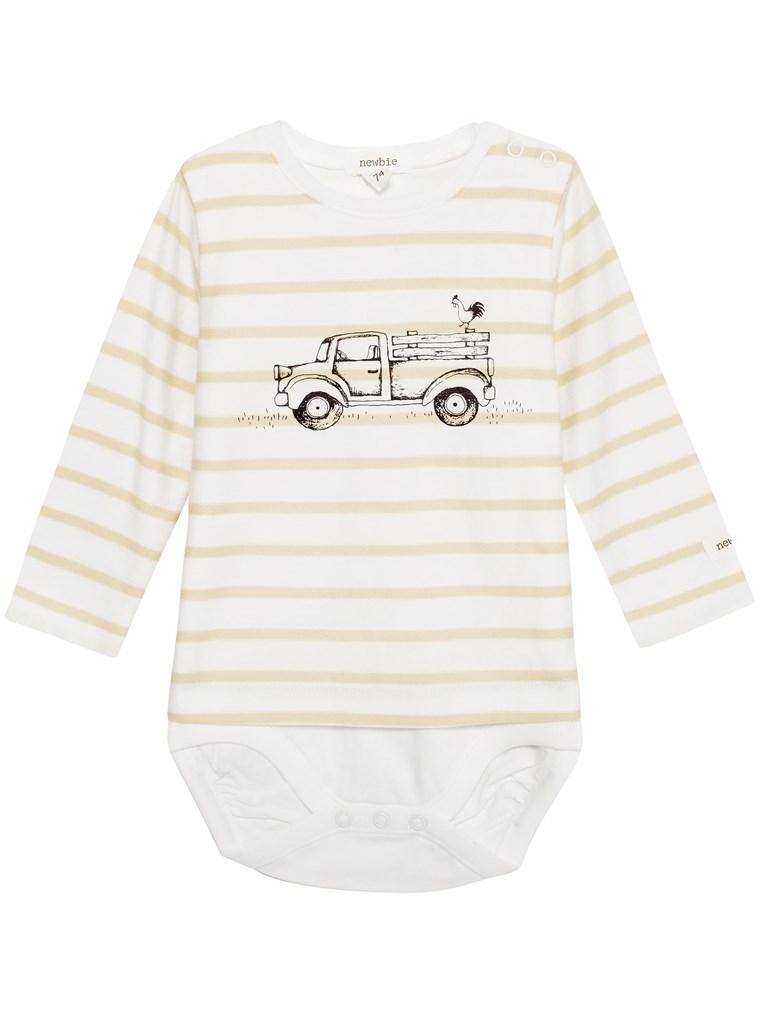 Body with truck print