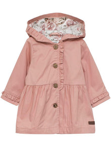 Baby jacket with hood