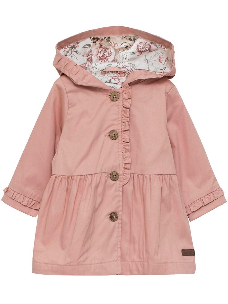Baby jacket with hood
