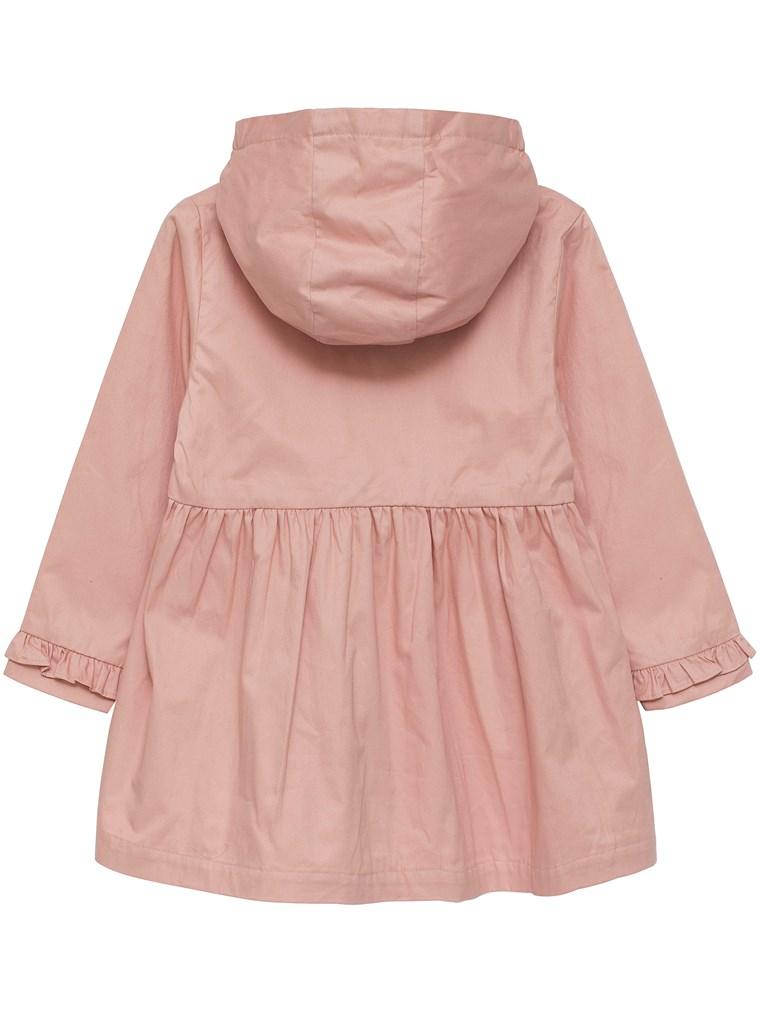 Hooded pink jacket