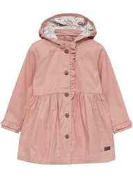 Hooded pink jacket
