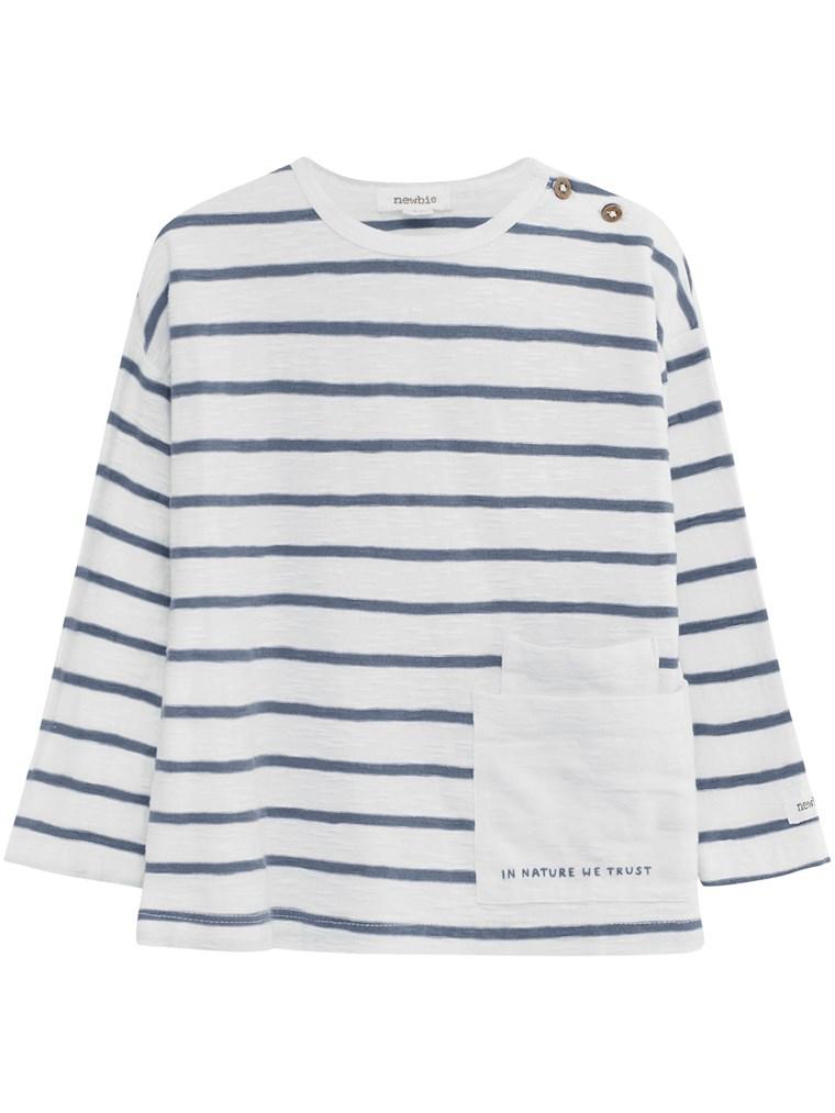 Long sleeved t-shirt with stripes