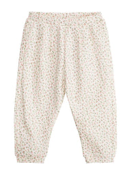 Baby sweatpants with flowers
