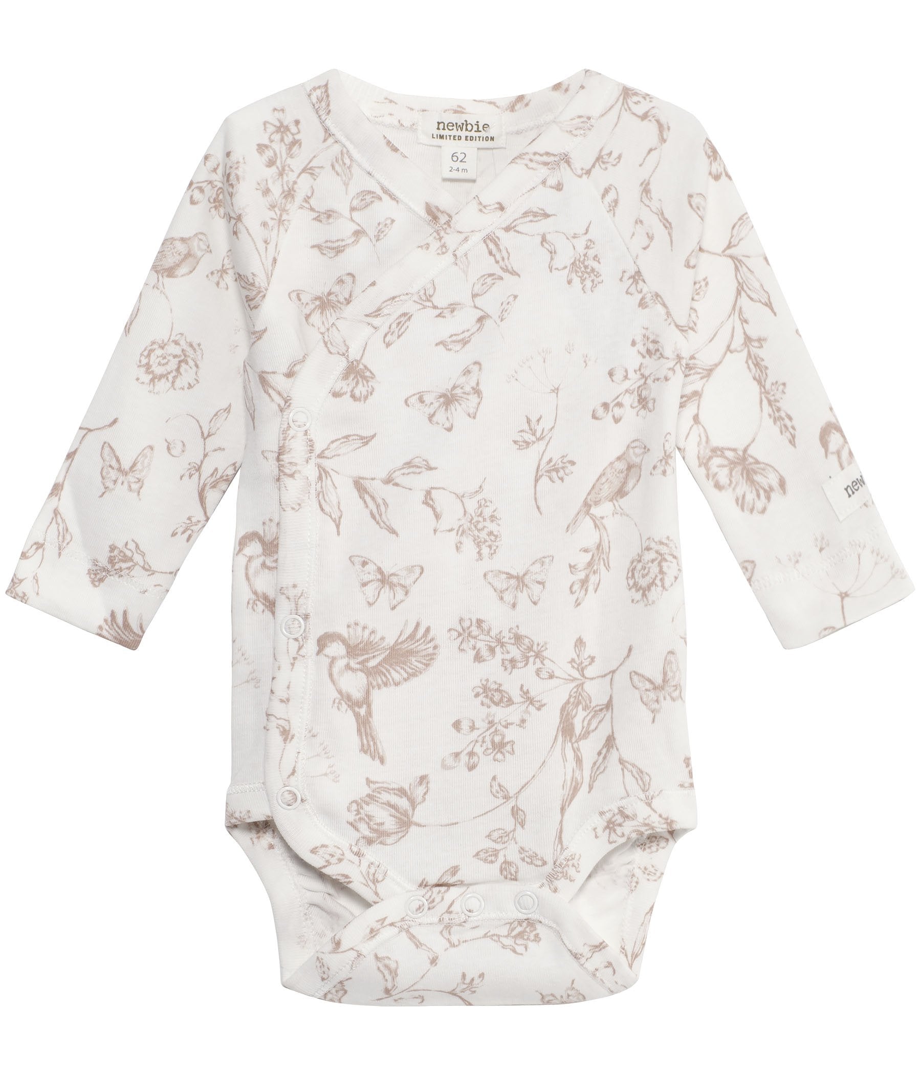 Body with floral print