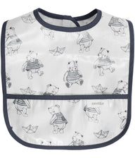Bib with bear print