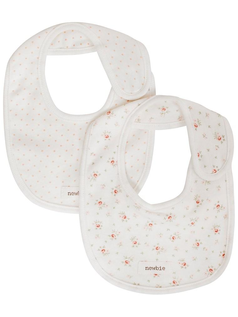 Bibs with floral print