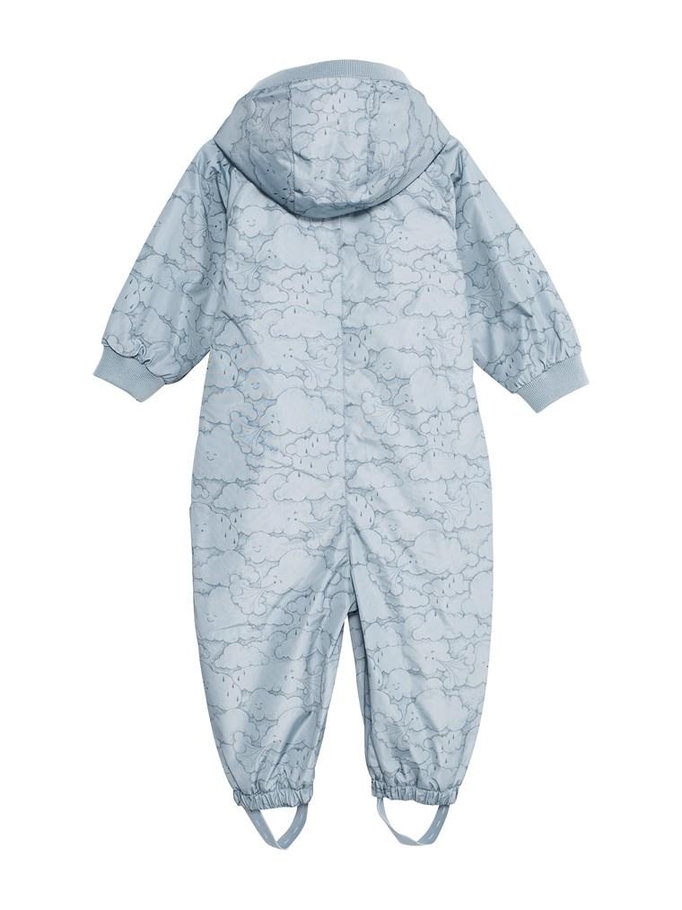 Baby waterproof pramsuit with stirrups