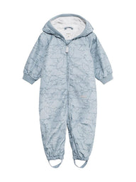 Baby waterproof pramsuit with stirrups