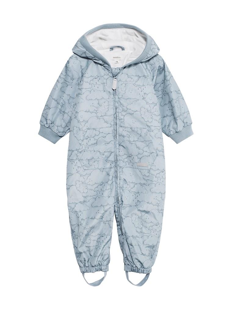 Baby waterproof pramsuit with stirrups