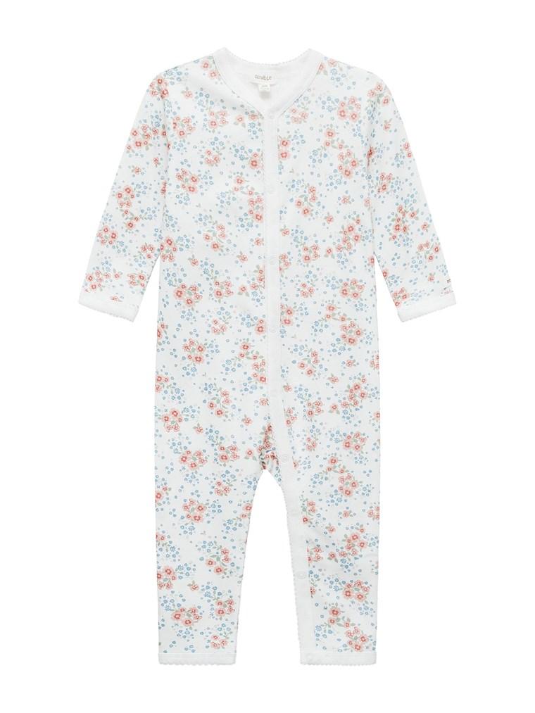 Sleepsuit with floral print