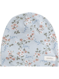Hat with floral print
