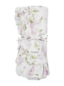 Floral print blanket