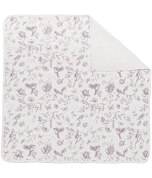 Blanket with floral print