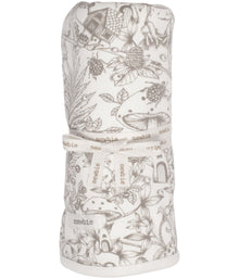 Blanket with nature print