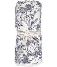Blanket with nature print