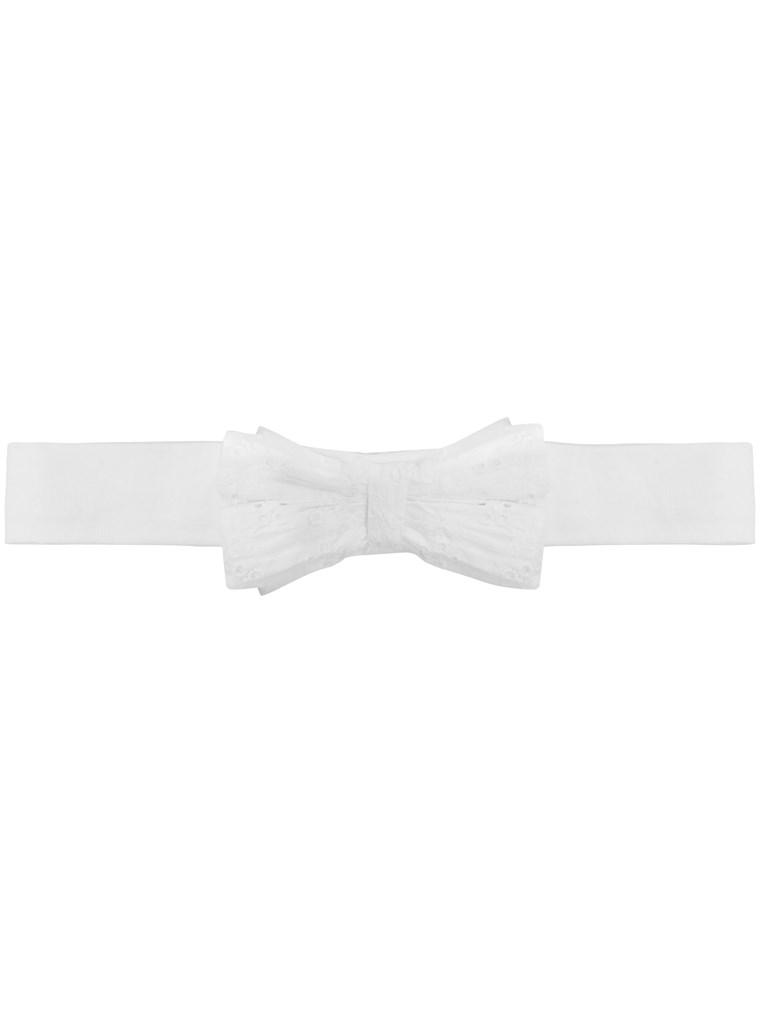 Headband with lace bow