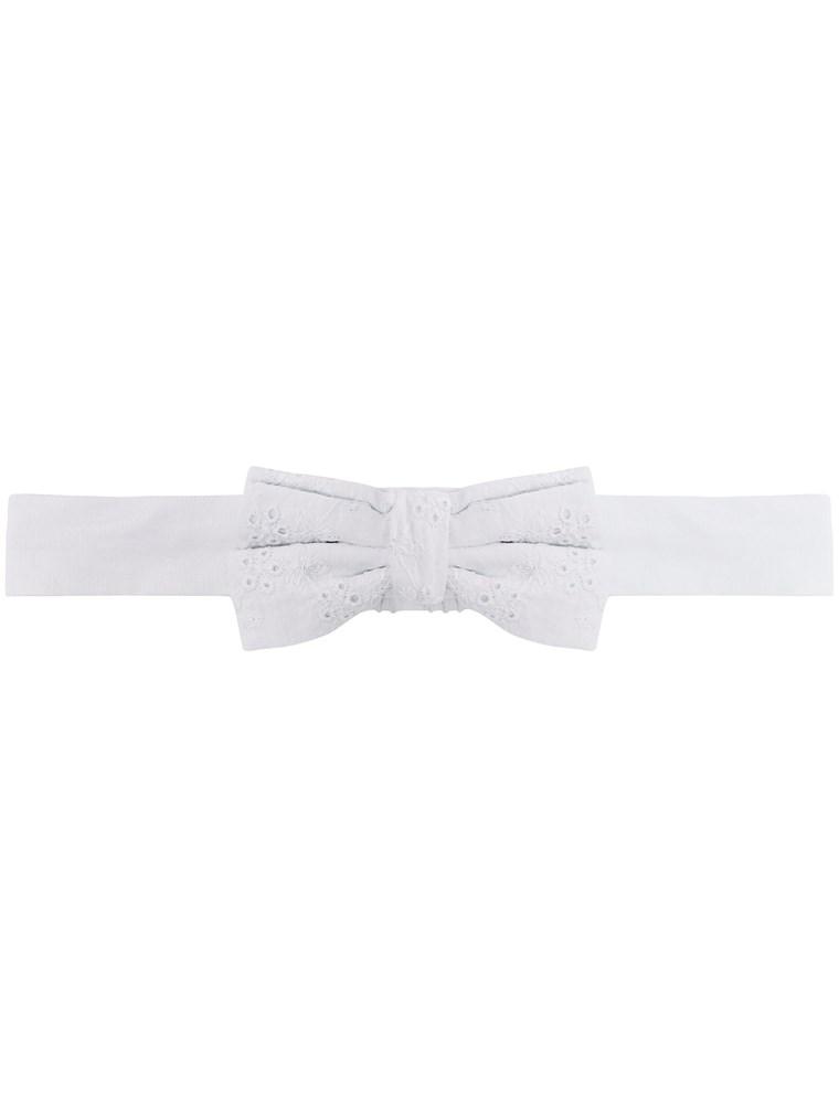 Headband with lace bow