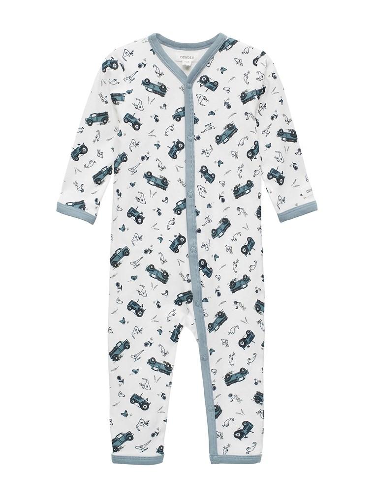 Sleepsuit with tractor print