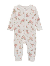 Sleepsuit with floral print