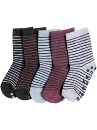 newbie Anti-slip socks with stripes