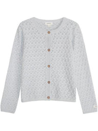 Cardigan with pattern detail