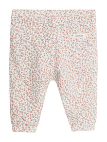 Baby sweatpants with floral print