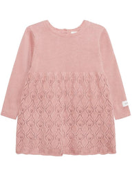 Baby knitted pattern dress