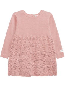 Baby knitted pattern dress
