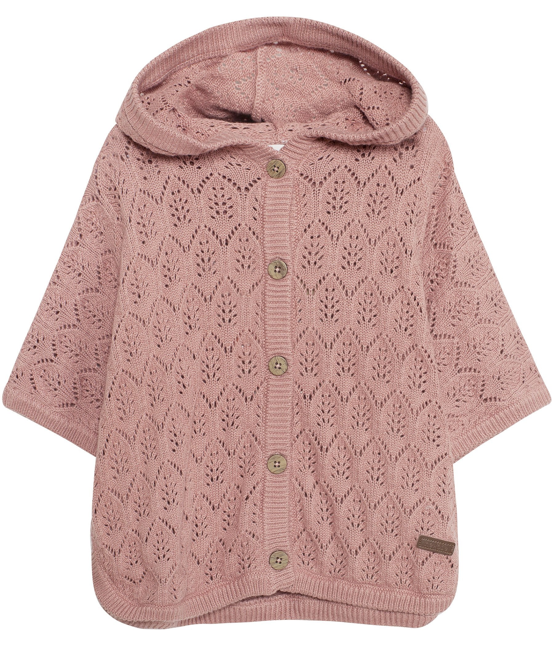 Hooded poncho