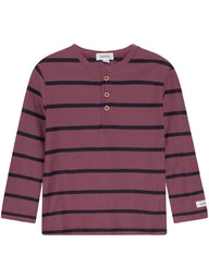 Button down top with stripes