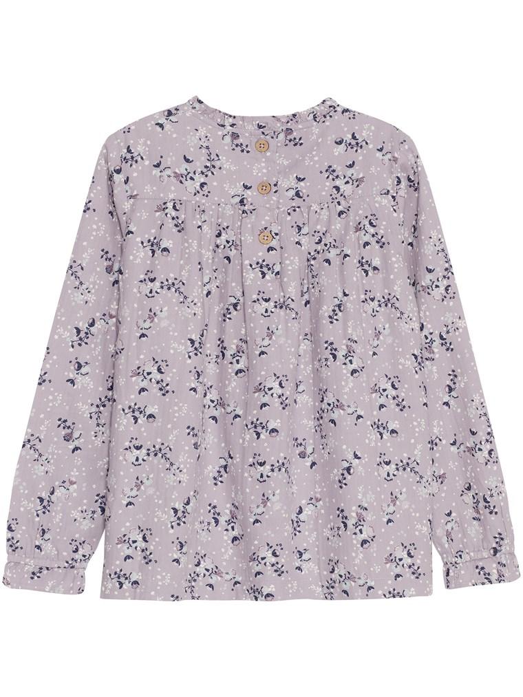 Baby top with floral print
