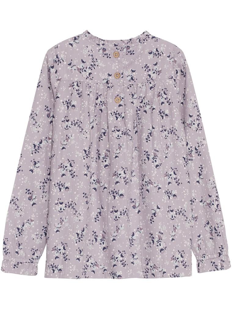 Top with floral print