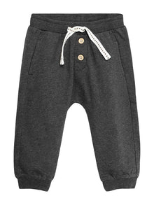 Baby sweatpants with buttons